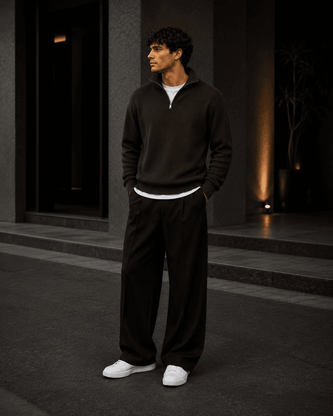 Chompa Half Zip Relaxed